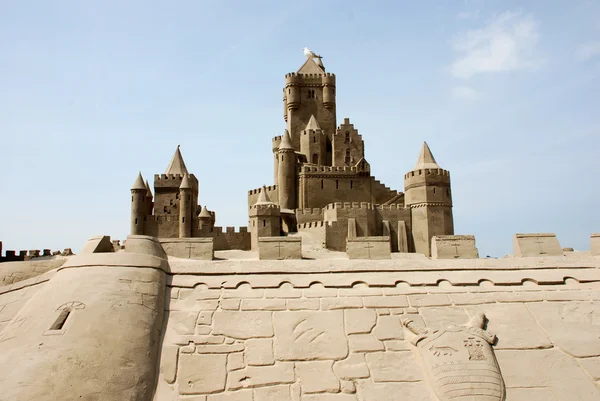 Sand castles — Stock Photo, Image