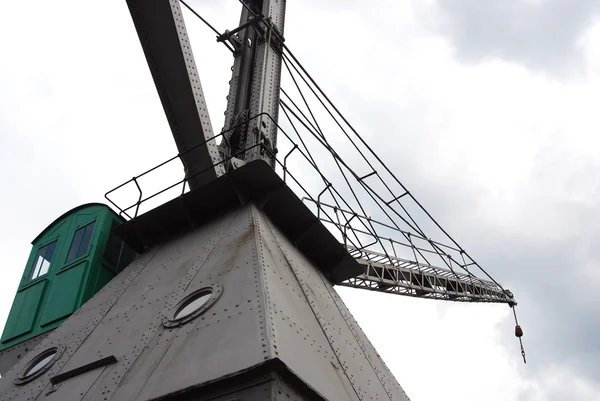 Crane in the port of Rotterdam — Stock Photo, Image
