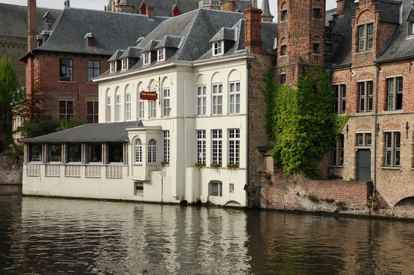 Отель в Брюгге (Бельгия) ) — стоковое фото