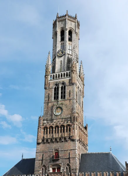 Torre de Belfort em Bruges (Bélgica) ) — Fotografia de Stock