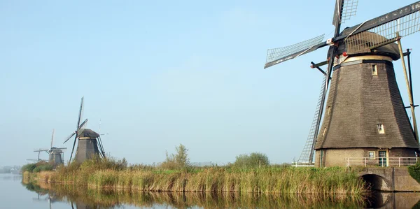 Panorama wiatraki — Zdjęcie stockowe