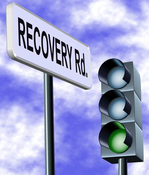 Recovery road — Stock Photo, Image