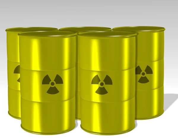 Residuos radiactivos —  Fotos de Stock