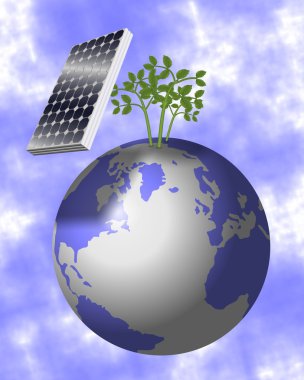 Solar energy clipart