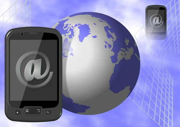 Mobile internet — Stock Photo, Image