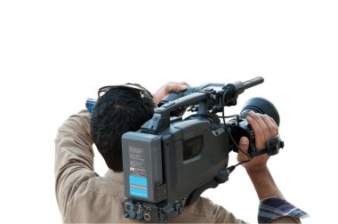 Cameraman clipart