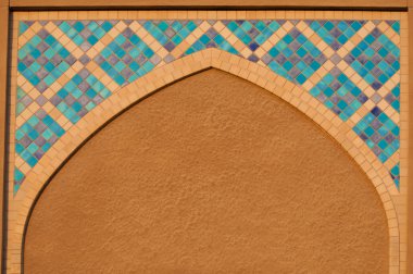 Arabic House wall clipart