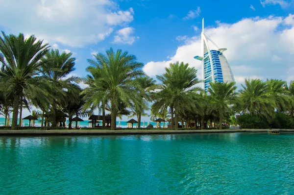 Burj Al Arab vista — Foto de Stock