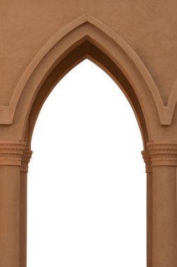 Arabic arch isolated clipart