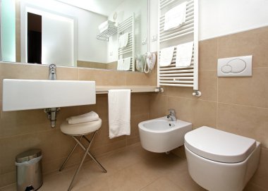 modern banyo bej