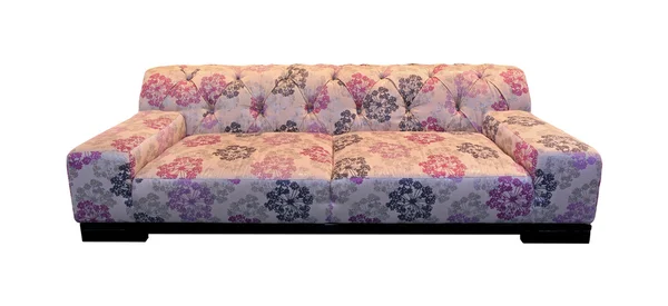 Цветочный диван — стоковое фото