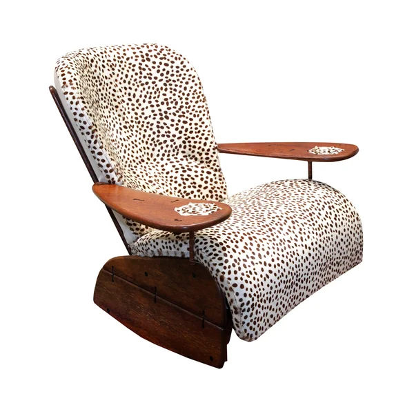 Animal print chair — Stock Photo, Image