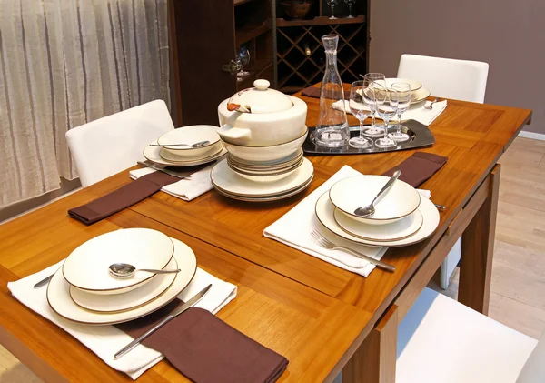 stock image Modern dinning table