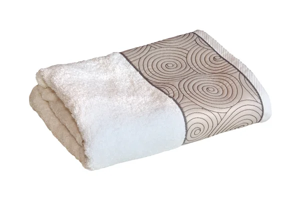 Bílý ručník — Stock fotografie