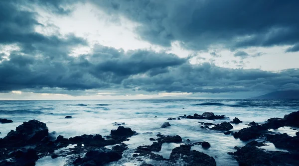 Sturm auf dem Meer, Ozeansturm — Stockfoto