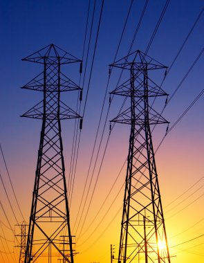 Electric Power Transmission Lines clipart