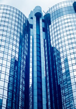 Tall Modern Office Buildings clipart