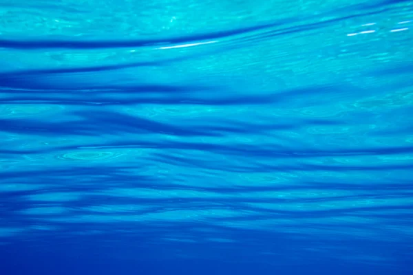 Sob a textura abstrata da água — Fotografia de Stock