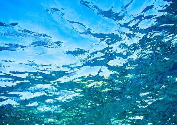 Texture astratta sott'acqua — Foto Stock