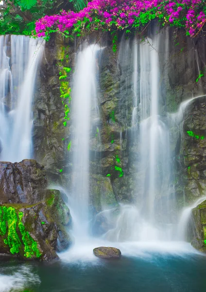 Cachoeira no Havaí — Fotografia de Stock