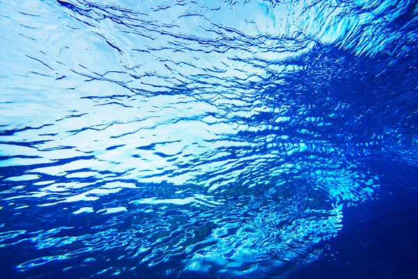 Texture de l'eau sous l'eau — Photo