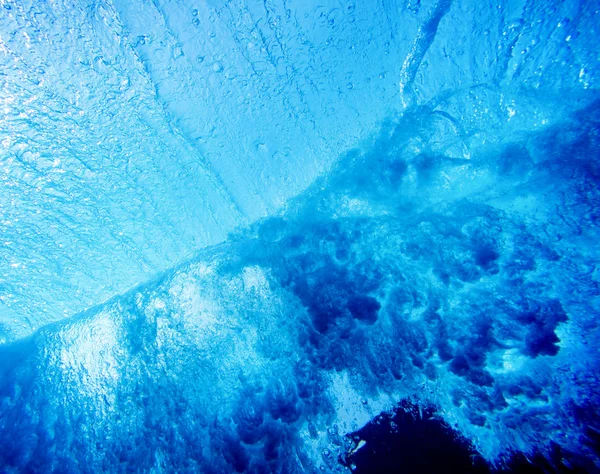 Textura de água sob a água — Fotografia de Stock