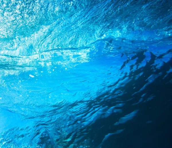 Textura de água sob a água — Fotografia de Stock