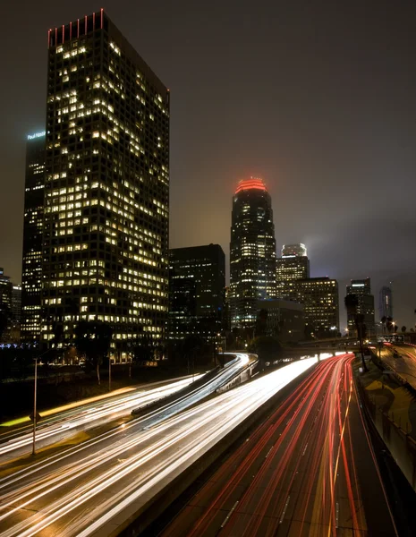 Urban stad på natten — Stockfoto