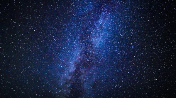 Αστέρια στον ουρανό νύχτας, γαλαξία — Φωτογραφία Αρχείου