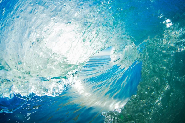 Blå havsvåg — Stockfoto
