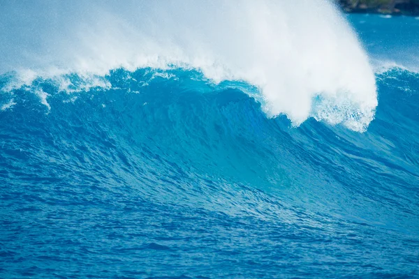 Güzel mavi okyanus dalgası — Stok fotoğraf