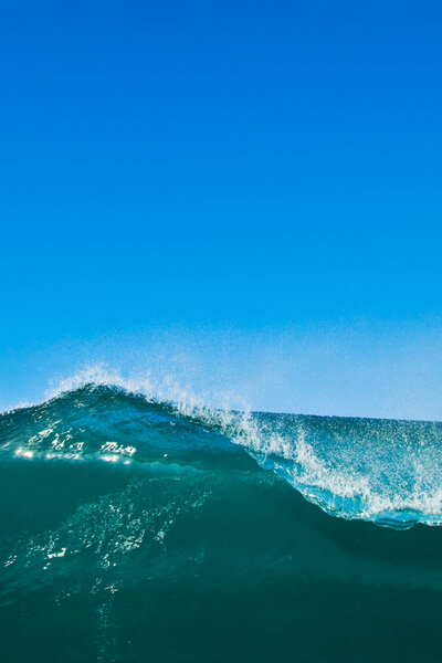 Blue Ocean Wave