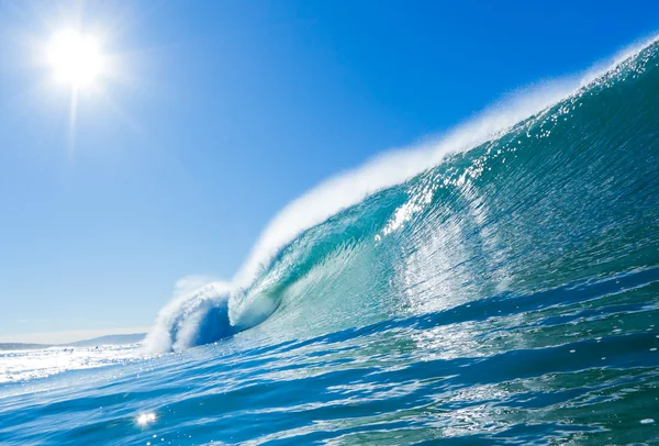 Onda azul do oceano — Fotografia de Stock