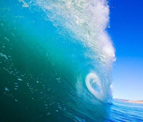 Onda azul do oceano — Fotografia de Stock