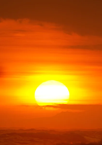Hawaii dramatik hareketli günbatımı — Stok fotoğraf