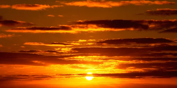 Dramatyczne wibrujący zachód słońca na Hawajach — Zdjęcie stockowe