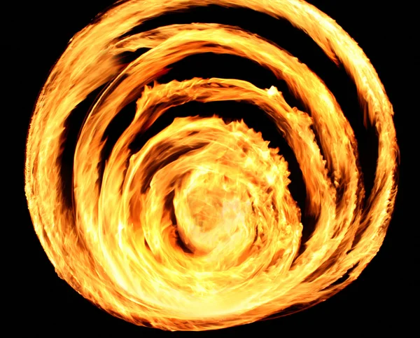 stock image Abstract Fire Ring Pattern