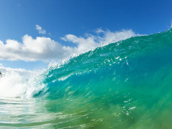 Onda azul do oceano — Fotografia de Stock