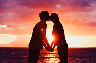 Sunset Lovers clipart