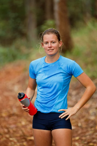 Egzersiz sonrası istirahat runner — Stok fotoğraf