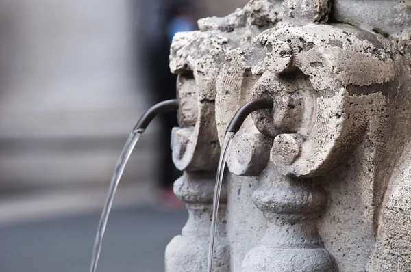 stock image A fountain of free drinkable water in Rome