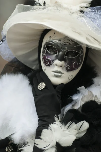 Venedik Karnavalı maskesi — Stok fotoğraf