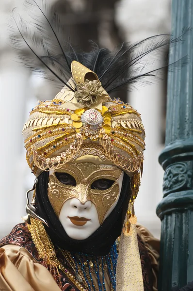 Máscara de carnaval de Venecia —  Fotos de Stock