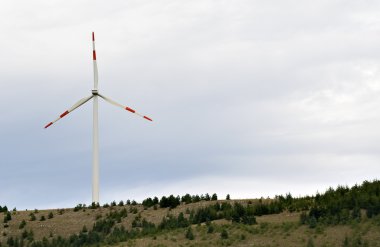 Çimen enerji: Rüzgar enerji Rüzgar türbinleri ile