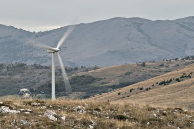 Çimen enerji: Rüzgar enerji Rüzgar türbinleri ile