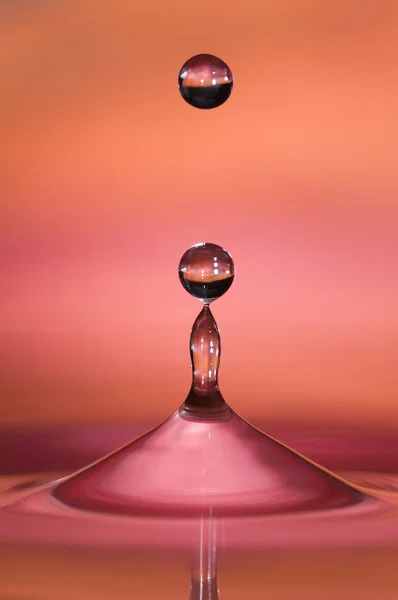 stock image Boucing water drops