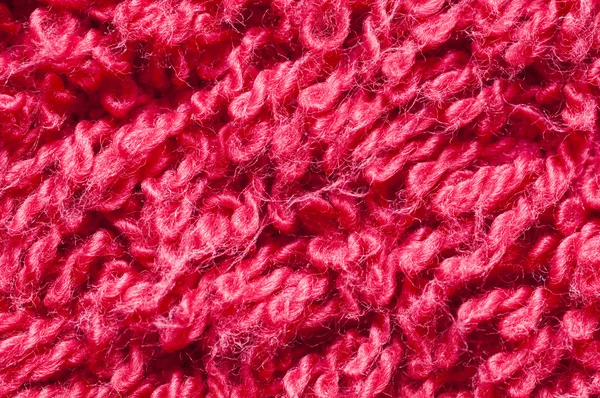 stock image Closeup of some red sponge cloth threads