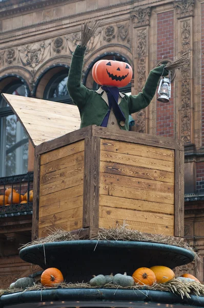 stock image Halloweeen pumpkin decoration for autumn party