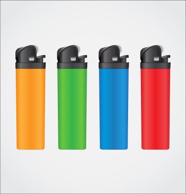 Vector lighters clipart