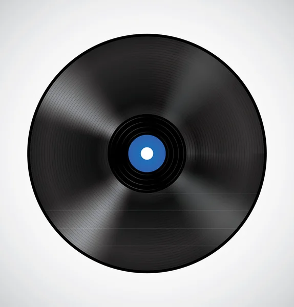 Vinyl skiva — Stock vektor